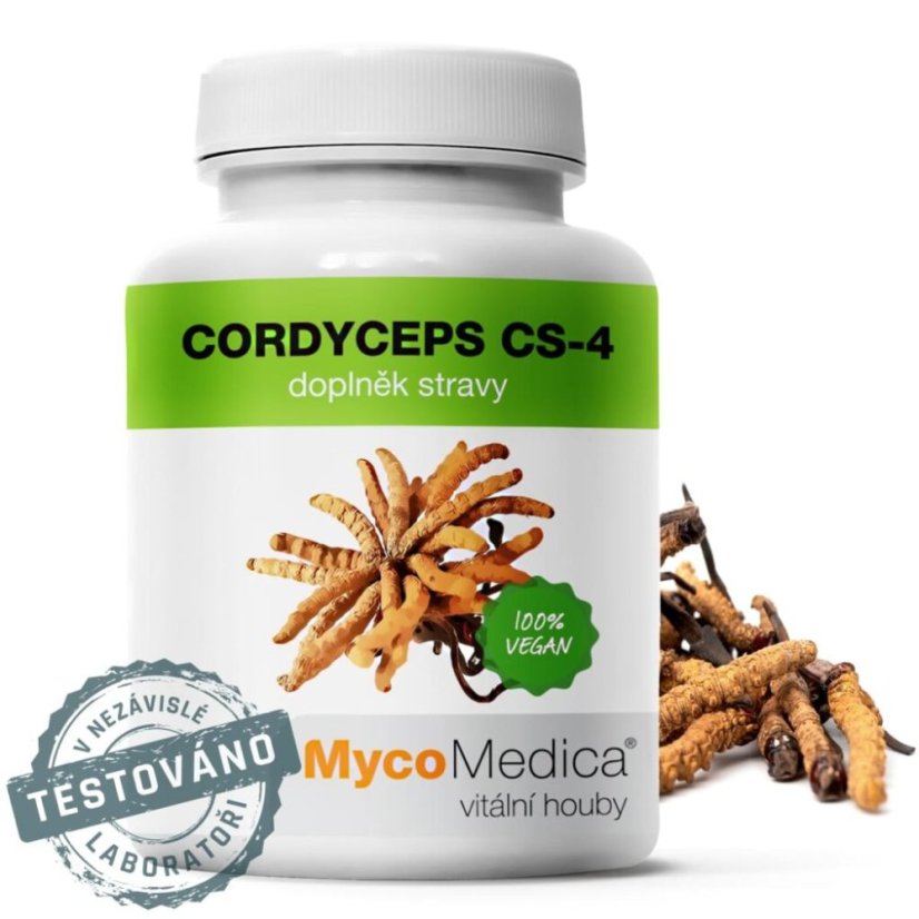 Cordyceps, Mycomedica,  90 kapslí