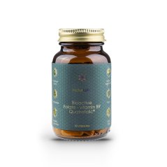 Kyselina listová - Folát bioaktivní Quatrefolic®, Naturlabs, 60 kapslí