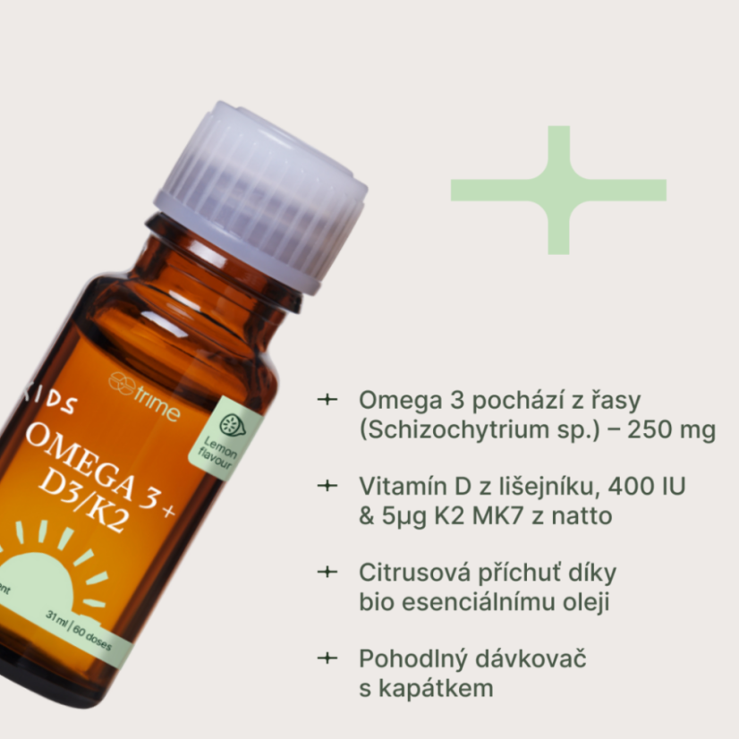 Kids Omega 3 + D3/K2, TRIME