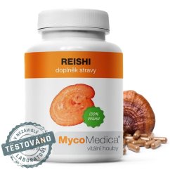 Reishi, Mycomedica, 90 kapslí