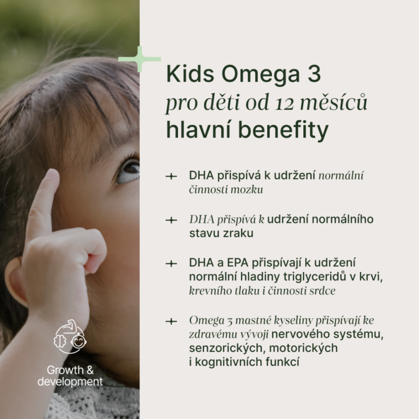 Kids Omega-3, TRIME - Příchuť: Citrusová příchuť
