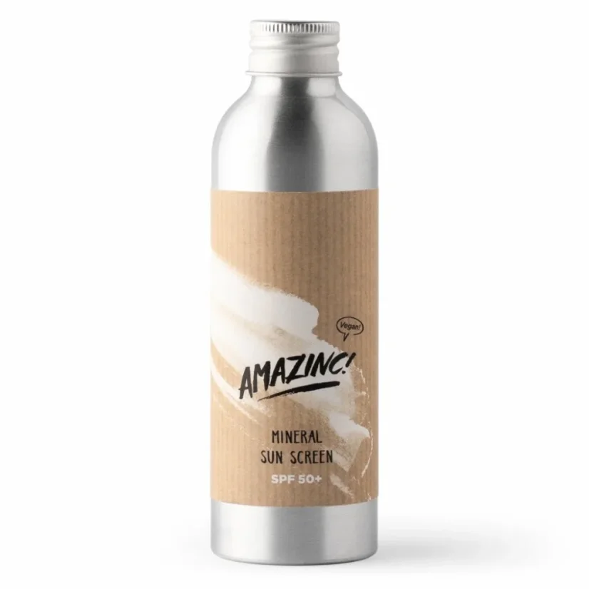 Minerální Opalovací Krém SPF50, Amazinc!