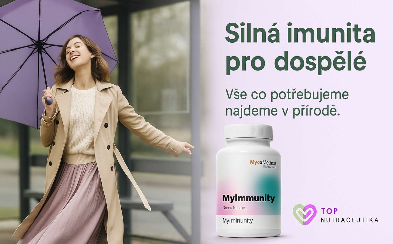 Novinka! Mycomedica MyImmunity - silná imunita pro dospělé