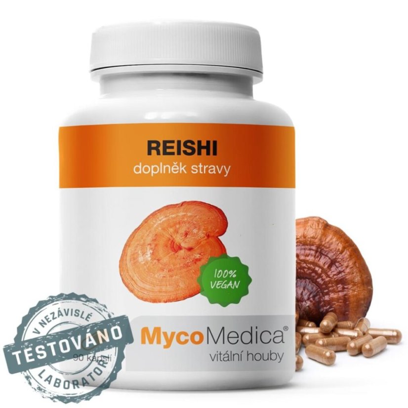 Reishi, Mycomedica, 90 kapslí