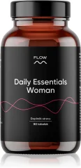Vitaminy a minerály pro ženy, Daily Essentials Woman 2.0, Flow Nutrition – 90 kapslí