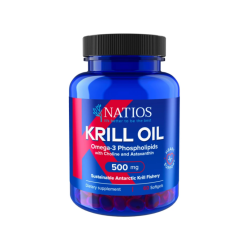 Krill Oil s astaxanthinem, NATIOS, 60 kapslí