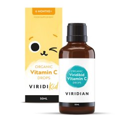 Vitamin C z aceroly pro děti, Viridian ViridiKid – 50 ml
