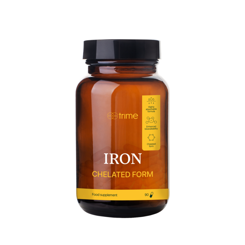 Iron; železo, TRIME - 90 kapslí
