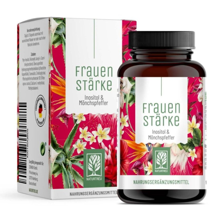 Ženská síla - Inositol & Drmek, Naturtreu, 90 kapslí