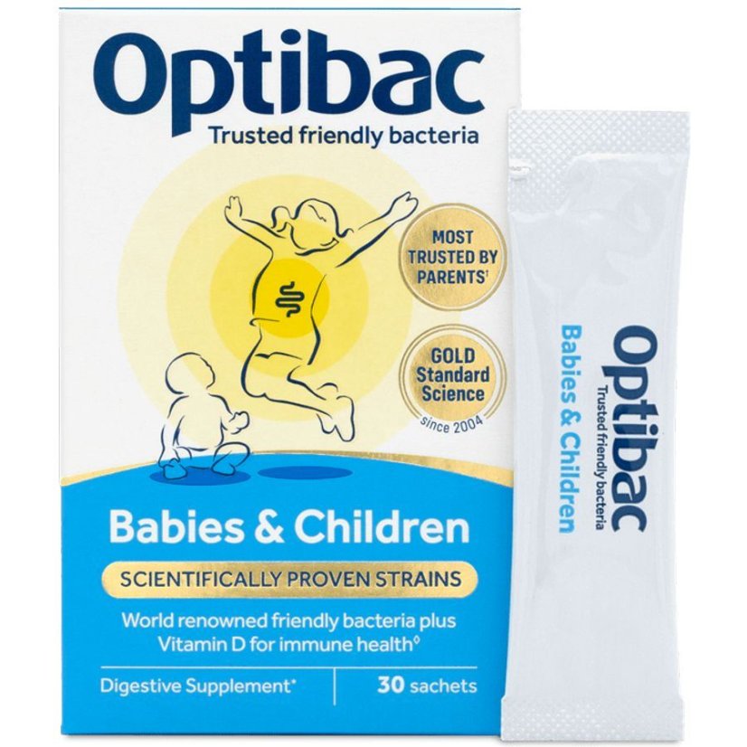 Probiotika pro děti Optibac Babies & Children, 30 sáčků