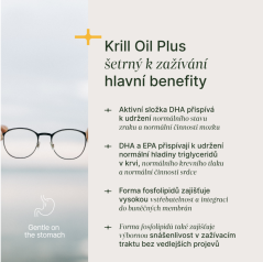 Krill Oil Plus, TRIME - 180 kapslí