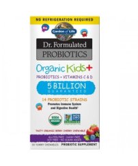 Probiotika Organics Kids+, 5 billion, DR. FORMULATED