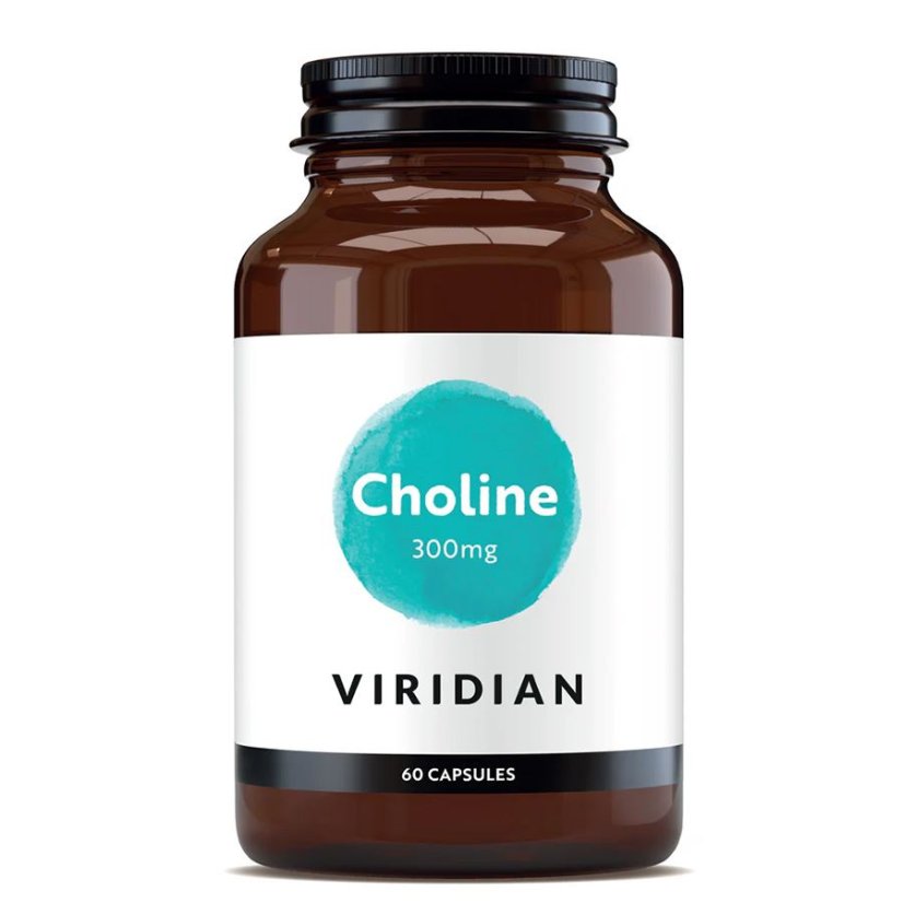 Cholin 300mg,  60 kapslí, Viridian