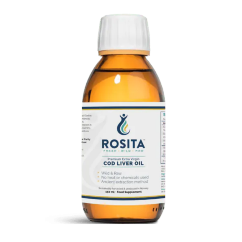 Extra panenský olej z tresčích jater, Rosita, 150 ml