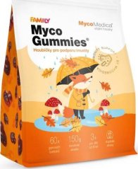 MycoGummies, Mycomedica, 60 želé houbiček