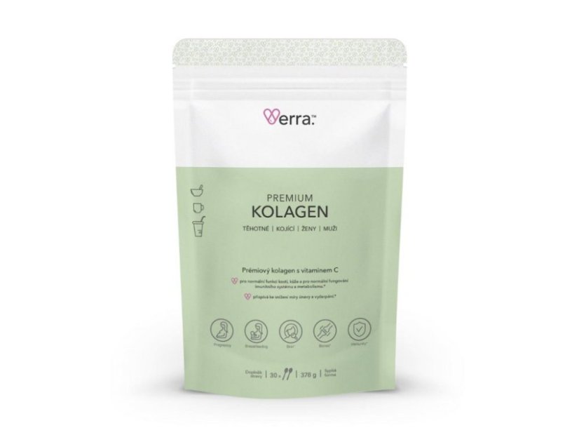 Premium Kolagen, VERRA, 378 g, 30 denních dávek