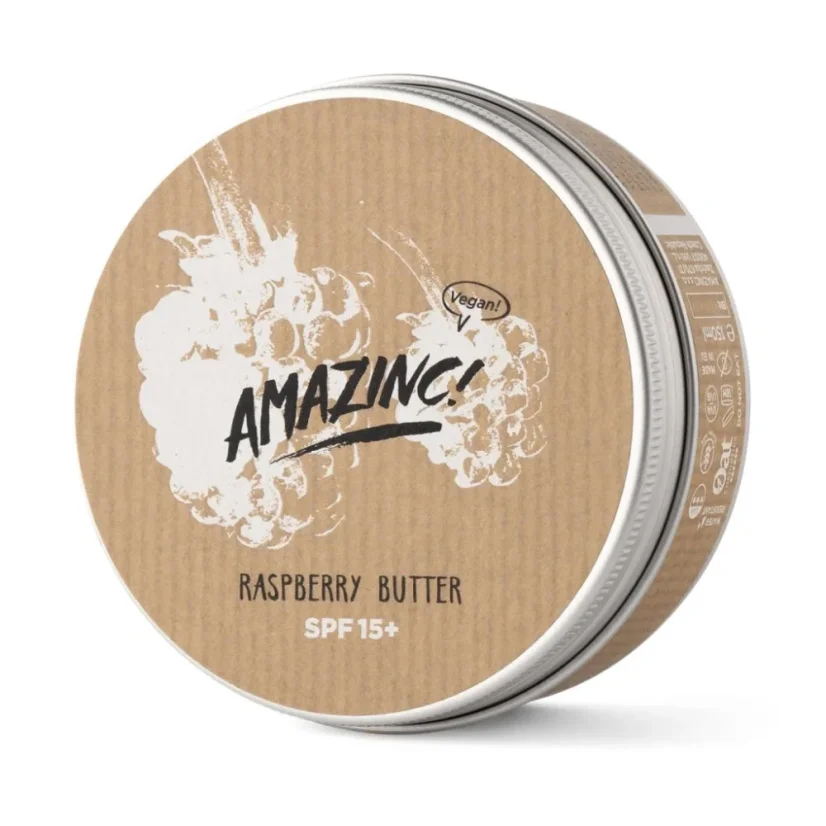 Malinové Máslo SPF15, Amazinc!