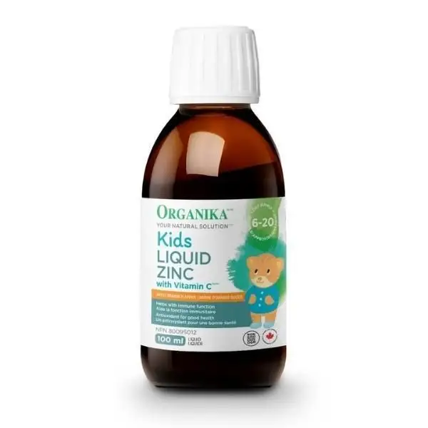 Tekutý zinek s vitamínem C, Organika