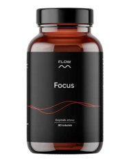 Okamžité soustředění a mentální výkon - Flow Nutrition Focus 5.0 , 90 kapslí