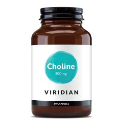 Cholin 300mg,  60 kapslí, Viridian