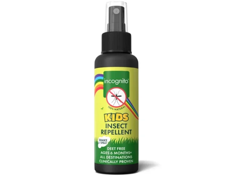 Incognito Kids přírodní repelent pro děti 100 ml – bez DEET, proti komárům a klíšťatům