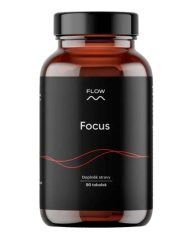 Okamžité soustředění a mentální výkon - Flow Nutrition Focus 5.0 , 90 kapslí
