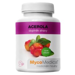 Acerola, Mycomedica, 500 mg extraktu, 90 kapslí