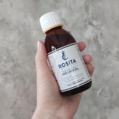 Extra panenský olej z tresčích jater, Rosita, 150 ml