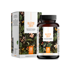 Quercetin komplex s bromelainem a vitamínem C, Naturtreu, 120 kapslí